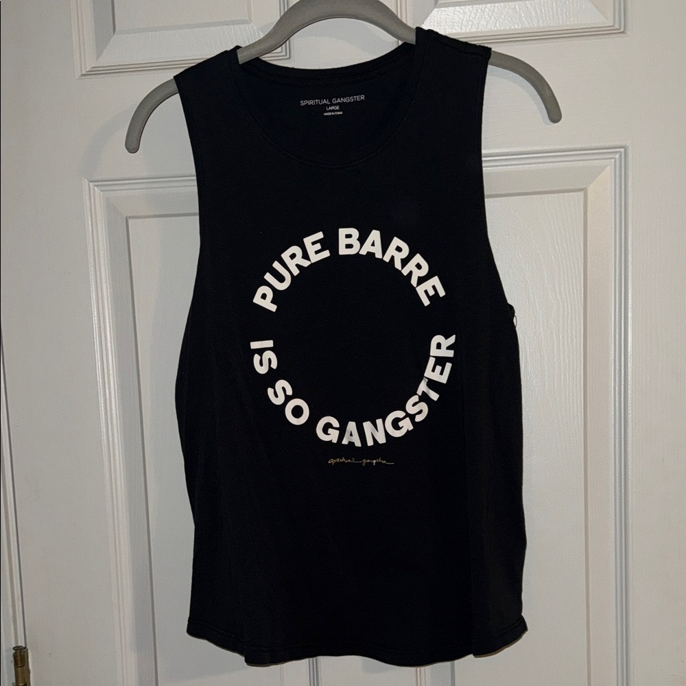 LIKE NEW Spiritual Gangster Pure Barre Tank